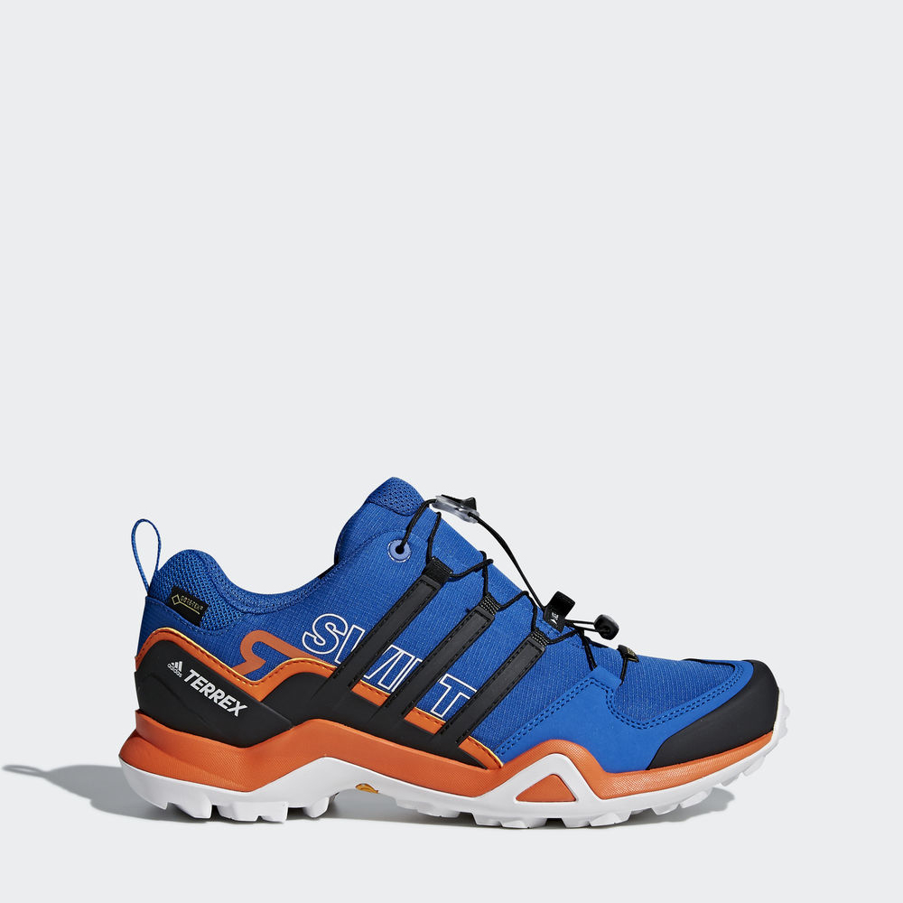 Adidas Terrex Swift R2 Gtx - ορειβατικα παπουτσια ανδρικα - Γκρι/Μαυρα/Πορτοκαλι,Μέγεθος: EU 36 – 54